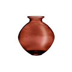 Ваза для цветов, 26 см Neon, красно-коричневая, San Miguel