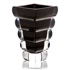 Ваза для цветов 25 см, серия Adria, цвет черный, Rogaska