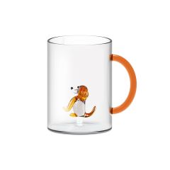 Кружка с коричневой ручкой, 420 мл, Собака, Monterey, WD Lifestyle