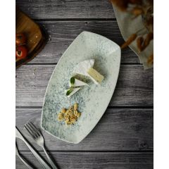 Тарелка прямоугольная 27см, цвет дымчатый, SMOKY, Porland