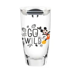 Стакан 465 мл с черной крышкой, серия JUNGLE Disney, Lucaris