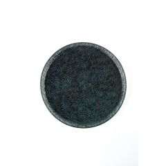 Тарелка с бортом 18см, цвет черный, MOSS, Porland