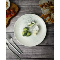 Тарелка плоская 27см, цвет дымчатый, SMOKY, Porland