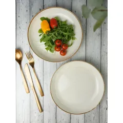 Набор салатников 22 см, 830 мл, 2 шт, Seasons Бежевый, Porland