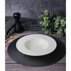 Тарелка глубокая 25 см, LINE, Porland