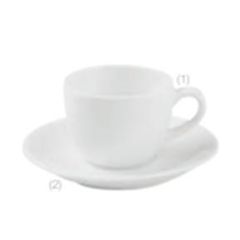 Блюдце для чашки 90мл, 12см, цвет белый, SOLEY, Porland