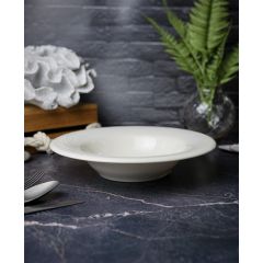 Тарелка глубокая/для пасты 25 см, цвет белый, STORM, Porland