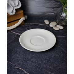 Блюдце для чайной чашки 17 см, цвет белый, STORM, Porland