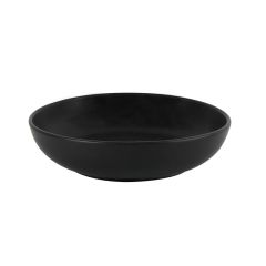 Салатник полуглубокий d 17 см h 4 см 415 мл, Seasons Черный, Porland