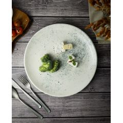 Тарелка плоская 21см, цвет дымчатый, SMOKY, Porland