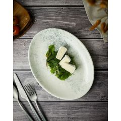 Тарелка овальная 26см, цвет дымчатый, SMOKY, Porland