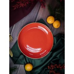 Салатник полуглубокий d 22 см h 4 см 835 мл, Seasons Красный, Porland