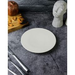 Тарелка плоская, 17 см, цвет белый, ILLUSION, Porland