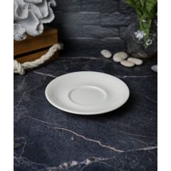 Блюдце для суповой чашки 17 см, цвет белый, STORM, Porland