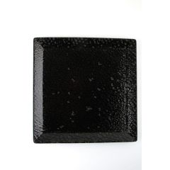 Тарелка квадратная 27см, чёрный, BLACK MOSS, Porland