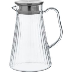 Кувшин с крышкой 1,5 л, d=105 мм, h=260 мм, серия Infinityglass, поликарбонат, Bonna