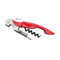 Нарзанник 3-х функциональный, двухступенчатый, красный, нержавеющая сталь, Vin Bouquet