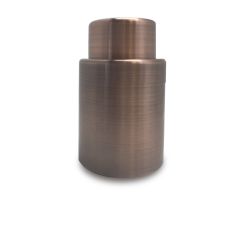 Пробка вакуумная 7 см, нержавеющая сталь с покрытием под медь, Vin Bouquet