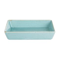 Блюдо прямоугольное 13,7х8,5 см h 3 см, Seasons Бирюзовый, Porland