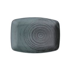 Блюдо прямоугольное 32х23 см, Lykke зеленый, Porland