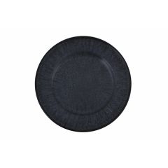 Тарелка плоская с римом, 32 см, темно-серый, SCATTER, Porland