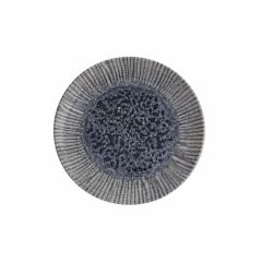 Тарелка мелкая без борта, 25 см, цвет синий, IRIS BLUE, Porland