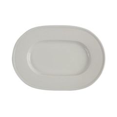 Тарелка овальная 31 см, цвет белый, LINE, Porland