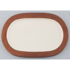 Тарелка овальная с бортом, 32*22см, цвет медный, Legacy Copper, Porland
