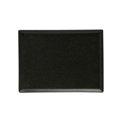 Блюдо прямоугольное 21х27см, Seasons Черный, Porland