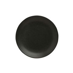 Тарелка 28 см безбортовая, Seasons Черный, Porland