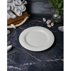 Тарелка 23 см, цвет белый, STORM, Porland