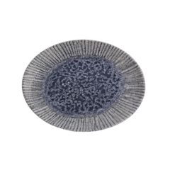 Блюдо овальное 26 х 19 см, IRIS BLUE, Porland