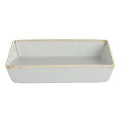 Блюдо прямоугольное 16х10 см h 4 см, Seasons Серый, Porland