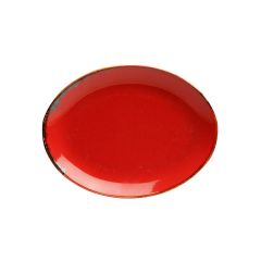 Блюдо овальное 24х19 см, Seasons Красный, Porland