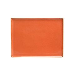 Блюдо прямоугольное 21х27см, Seasons Оранжевый, Porland