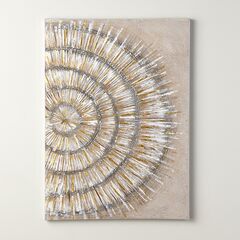 Панно декоративное Tessera beige №2, 50х70 см, Bergenson Bjorn