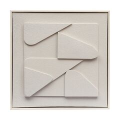 Панно декоративное с эффектом 3D Minimalism Triangle, 40х40 см, Bergenson Bjorn