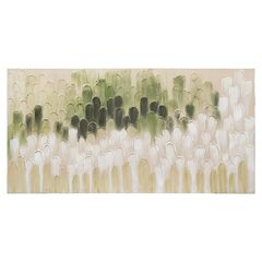 Панно декоративное с ручной росписью By Feel, 140х70 см, хаки, Bergenson Bjorn