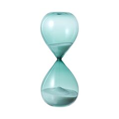 Часы песочные Timeless, 30 минут, бирюзовые, Bergenson Bjorn