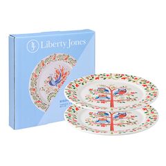 Набор тарелок Owl из коллекции Birds of Paradise в подарочной упаковке, ?21 см, 2 шт., Liberty Jones