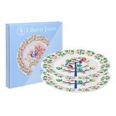 Набор тарелок Toucan из коллекции Birds of Paradise в подарочной упаковке, ?28 см, 2 шт., Liberty Jones