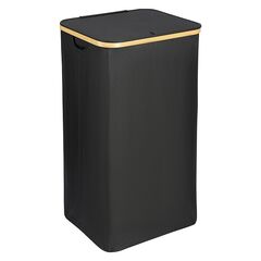 Корзина для белья Neat Tall, 41х35х74 см, черная, Smart Solutions