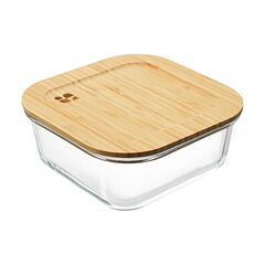 Контейнер для запекания и хранения Eco Store с крышкой из бамбука, 800 мл, Smart Solutions