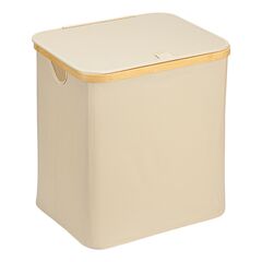 Корзина для белья Neat Mid, 40x33x43 см, молочная, Smart Solutions