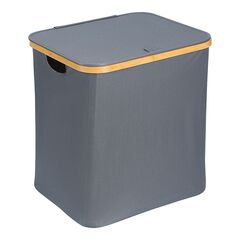 Корзина для белья Neat Mid, 40x33x43 см, серая, Smart Solutions