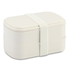 Ланч-бокс с приборами Food Time, 1 л, молочный, Smart Solutions