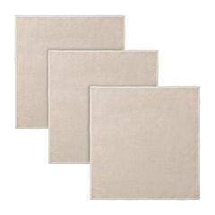 Набор салфеток из микрофибры Cozy Clean, 30х30 см, бежевые, 3 шт., Smart Solutions