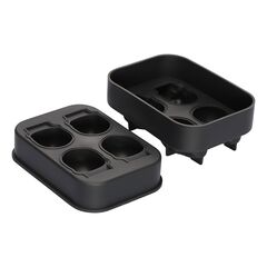 Форма для льда Ice skull, графит, Smart Solutions