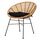 Стул Vetle Round, ротанг, Bergenson Bjorn