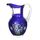Кувшин синий 1200 мл, серия GRAPE, AJKA CRYSTAL
